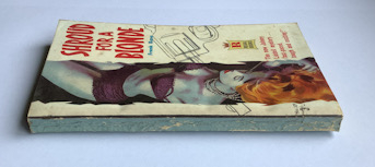 SHROUD FOR A BLONDE Australian pulp fiction paperback book 1959